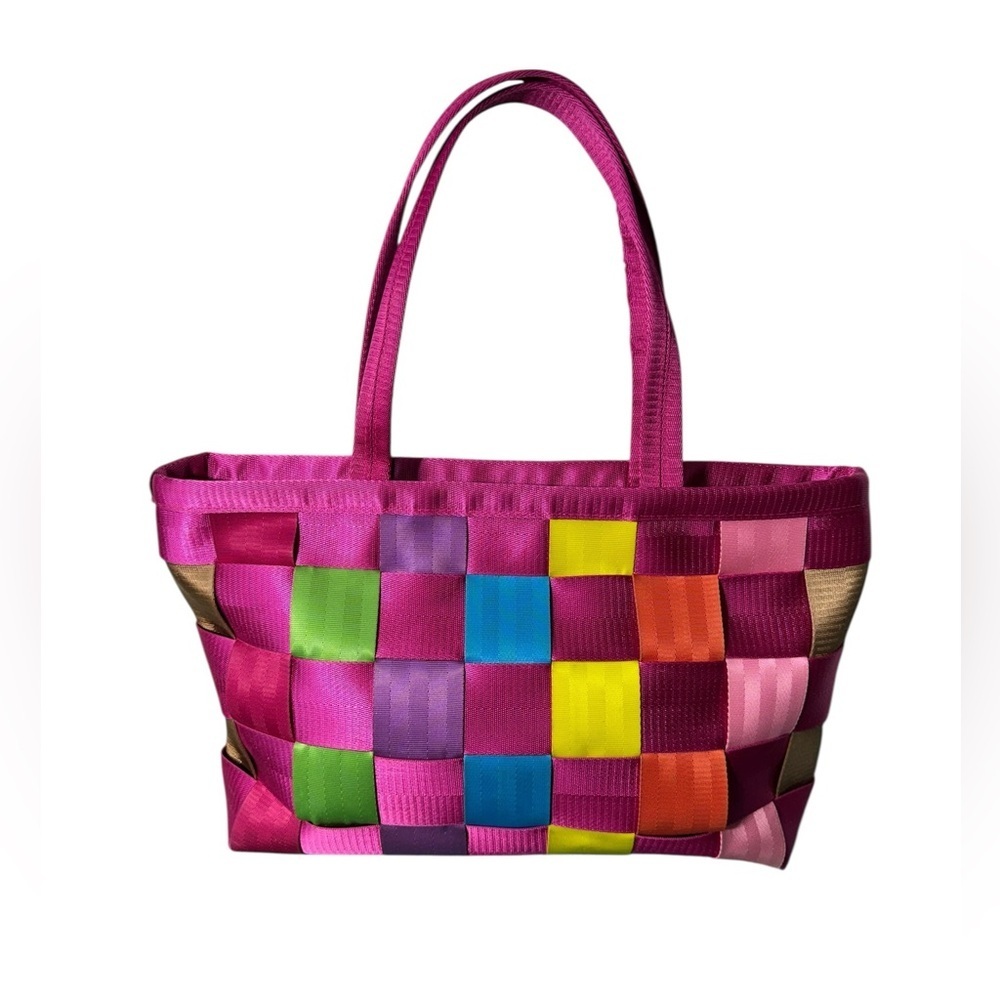 Seatbelt Purse Multi Colour Rainbow Shoulder Bag Unbranded